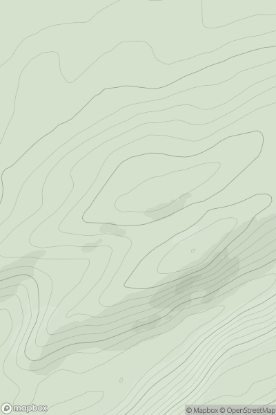 Thumbnail image for Sidhean Mor [Lochinver to Ullapool] showing contour plot for surrounding peak